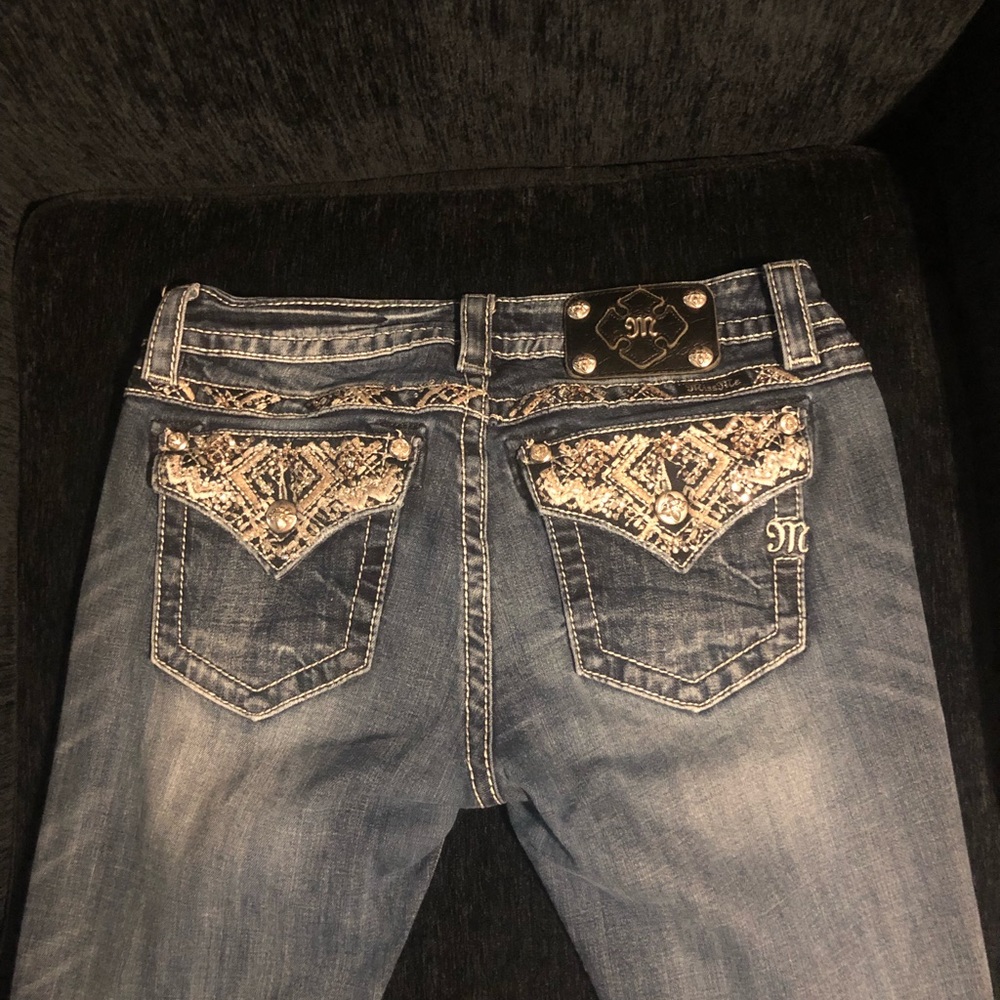 Miss Me Boot Cut Jeans! Size 29x32.